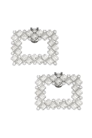 Shine bright shoe clips - Silver Color color h5