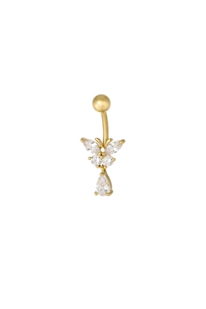 navel piercing crystal curve h5 