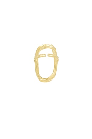 Ring halo hall - Silver Color color h5