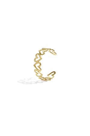 Stainless Steel Cuff Bracelets Heart Casual Daily Simple Series Women's jewelry h5