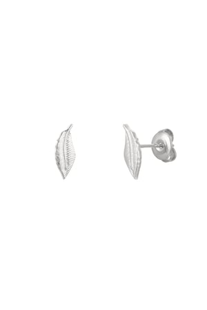 Ear stud feather - Gold Color Stainless Steel h5