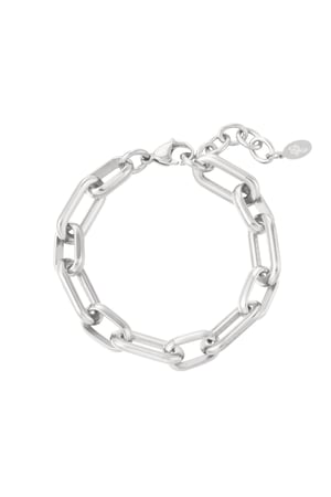 Link bracelet basic - Silver Color color h5 