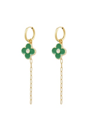 earrings wonderful clover h5 