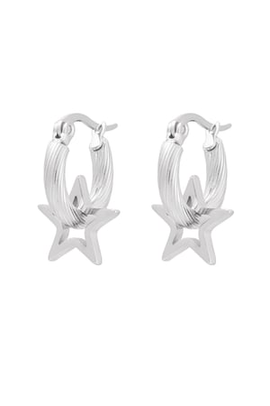 earrings twisted with star h5