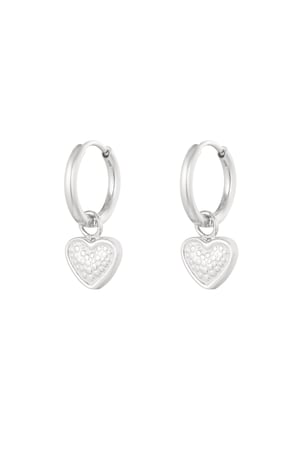 earrings heart with print h5 