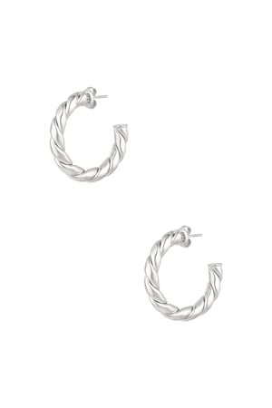 earrings twisted basic small h5