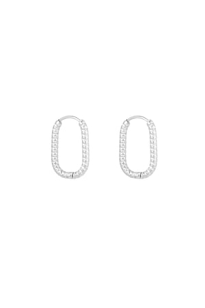 earrings ribbed elongated h5