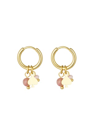 earrings natural stone with poker detail h5 