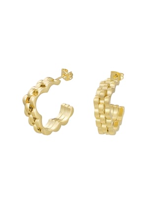 earrings flower link in link h5