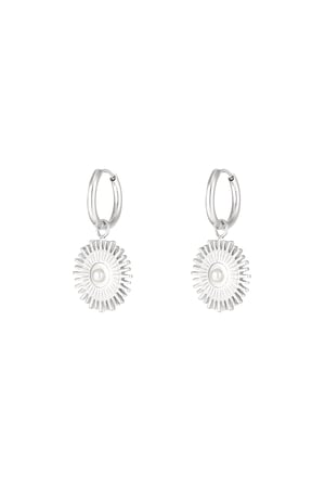 pendientes soleados con perla h5 