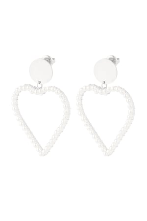 earring with round pearl pendant h5
