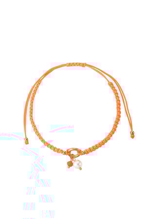 Braided bracelet with pearl h5 