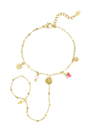 bracciale da spiaggia con ciondoli h5