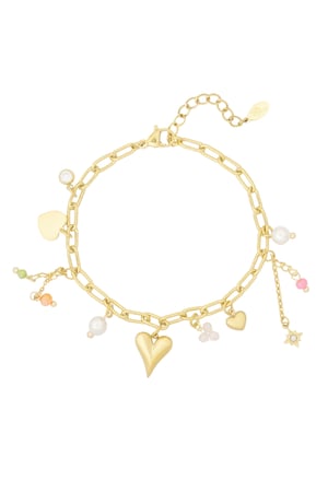 charm bracelet amore color h5