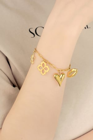charm bracelet floral lovers h5 Picture3