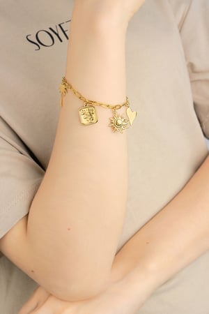 retro chain pendant bracelet h5 Picture3