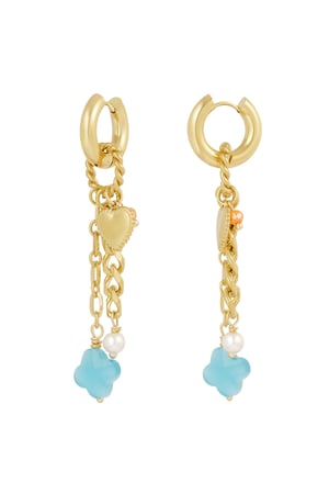 earrings blue clover h5