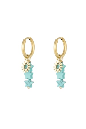 Earrings summer star h5 