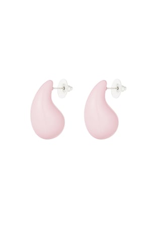 Orecchini pendenti colorati - Arancione h5 
