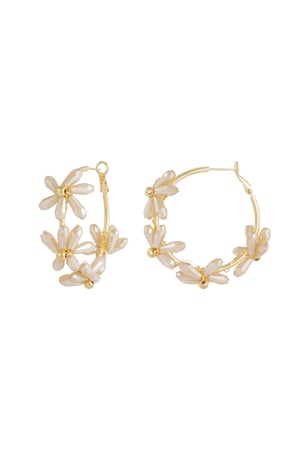 Flowering rings earrings h5