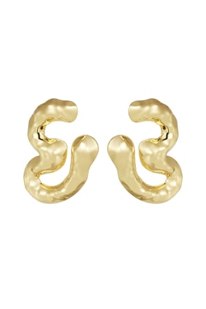 chunky melting earrings h5 