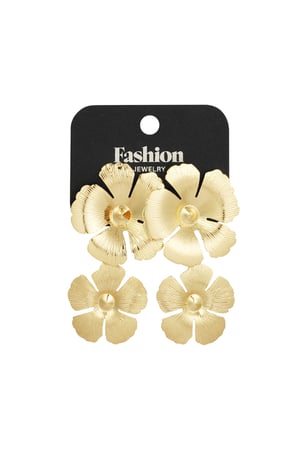 twin flower earrings h5 Picture3
