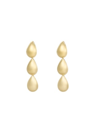 triple drip earrings h5
