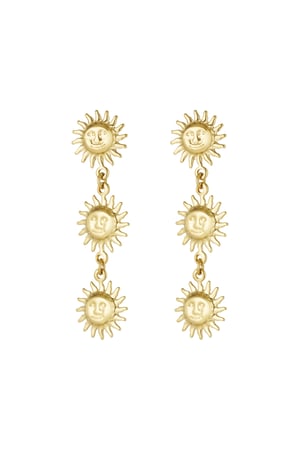 Earrings sunny days - Silver Color color h5