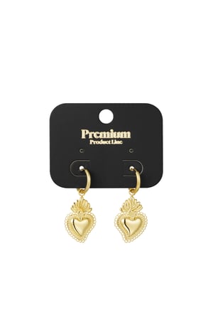 earrings flaming heart h5 Picture3