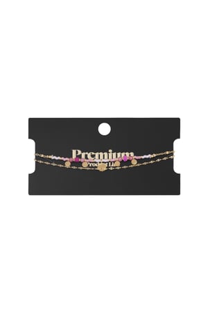bracelet pink charms h5 Picture2