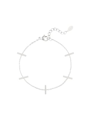 Armband mit Stäben - Goldfarben h5 