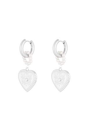 boucles d'oreilles coeurs charmantes h5 