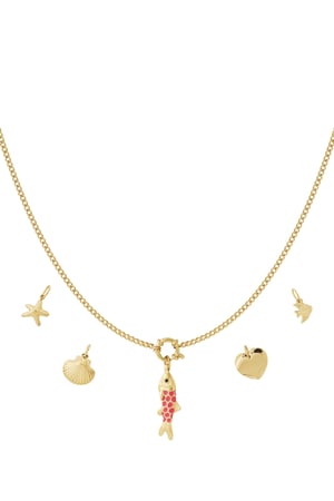 Fish DIY necklace h5