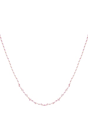 Cotton Chain Necklaces mixed color Casual Daily h5