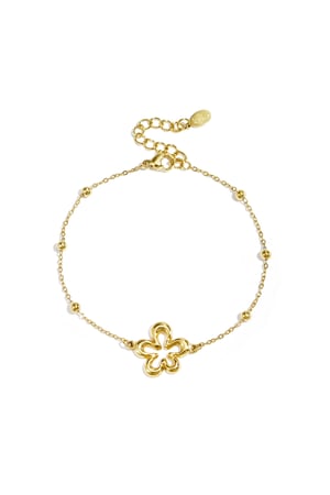 Armband mit verspielten korallenförmigen Blüten in verschiedenen Größen h5