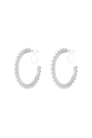 Sunburst Creolen-Clip-Ohrringe h5