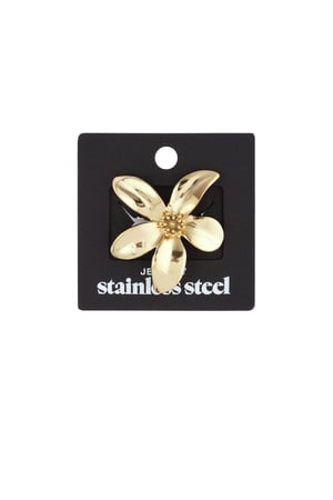 Floral Girl ring - Silver Color color h5 Picture4