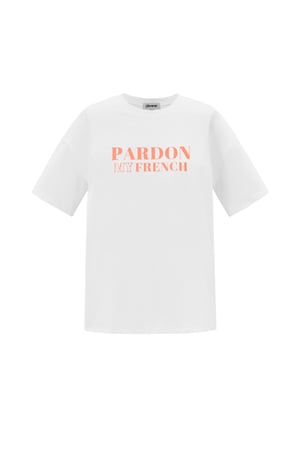 T-shirt pardon my french h5