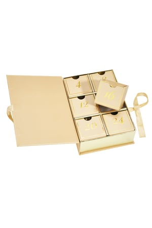 Weihnachts-Adventskalender Rechteck Casual Edelstahl Weihnachten h5 Bild3