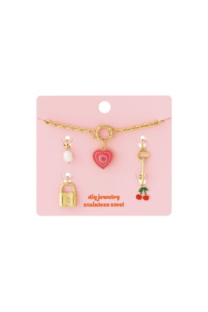 Heart DIY necklace h5 Picture4