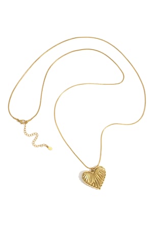 Stainless Steel Long Necklaces Heart Casual Daily Simple Series Women's jewelry h5