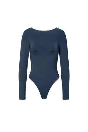 Nylon Shapewear Bodysuit Solid color Basic All Fit  Clothes h5 Picture12