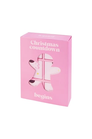 Advent calendar gingerbread man h5