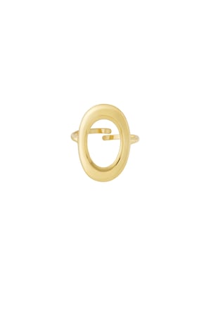 Ovaler Ring Einheitsgröße h5