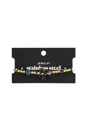 Polyester Beaded Bracelets Flower Casual Daily Simple Series Women's jewelry h5 Picture4