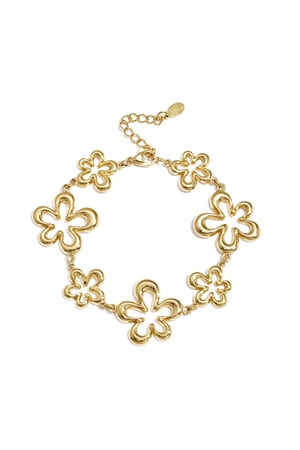 Armband mit verspielten korallenförmigen Blüten in verschiedenen Größen h5 Bild4