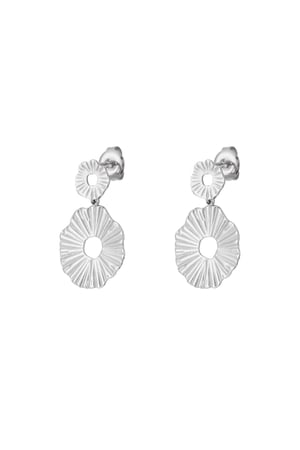 Sunburst Flower Earrings h5