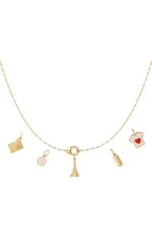 Eiffel Tower DIY necklace h5 