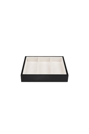 Tray bracelet pads small - black Wood h5