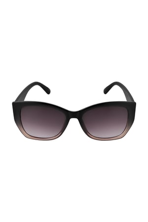 Basic-Sonnenbrille - schwarz/ombre Schwarz & Goldfarbe PC One size h5 Bild2